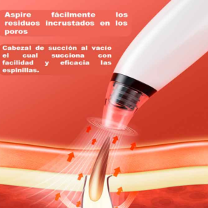 Removedor de espinillas recargable