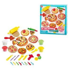 Set de Juego PLAY GO Mi Propia Pizzería Con 4 Masas