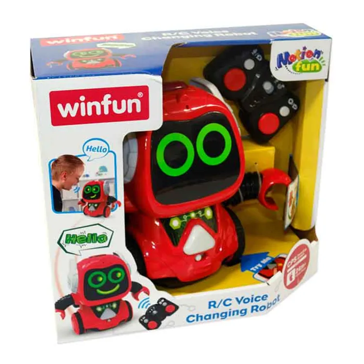 Robot de Juguete WINFUN Cambio de Voz con Radio Control - Imagen 5