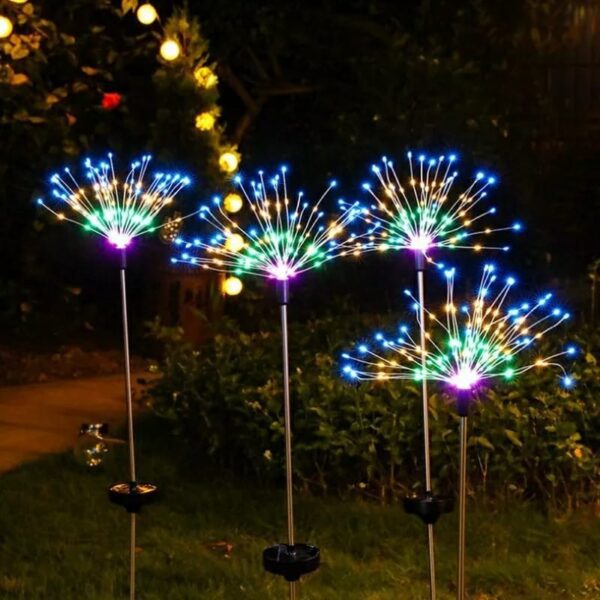 LUCES ERIZO  X2 SOLARES JARDIN