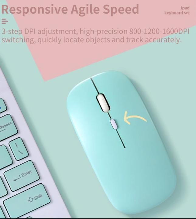 COMBO DE TECLADO Y MAUSE BLUETOOH - Imagen 2