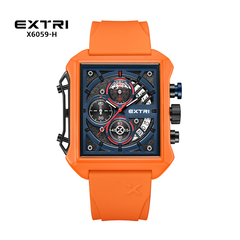 X6059 -RELOJ EXTRI CRONOGRAFO DEPORTIVO