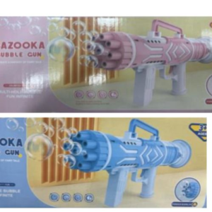 Pistola Bubble Bazooka 9 orificios