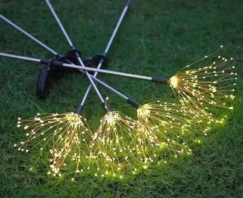 Luz Panel Solar Caja Azul Meteorito MULT