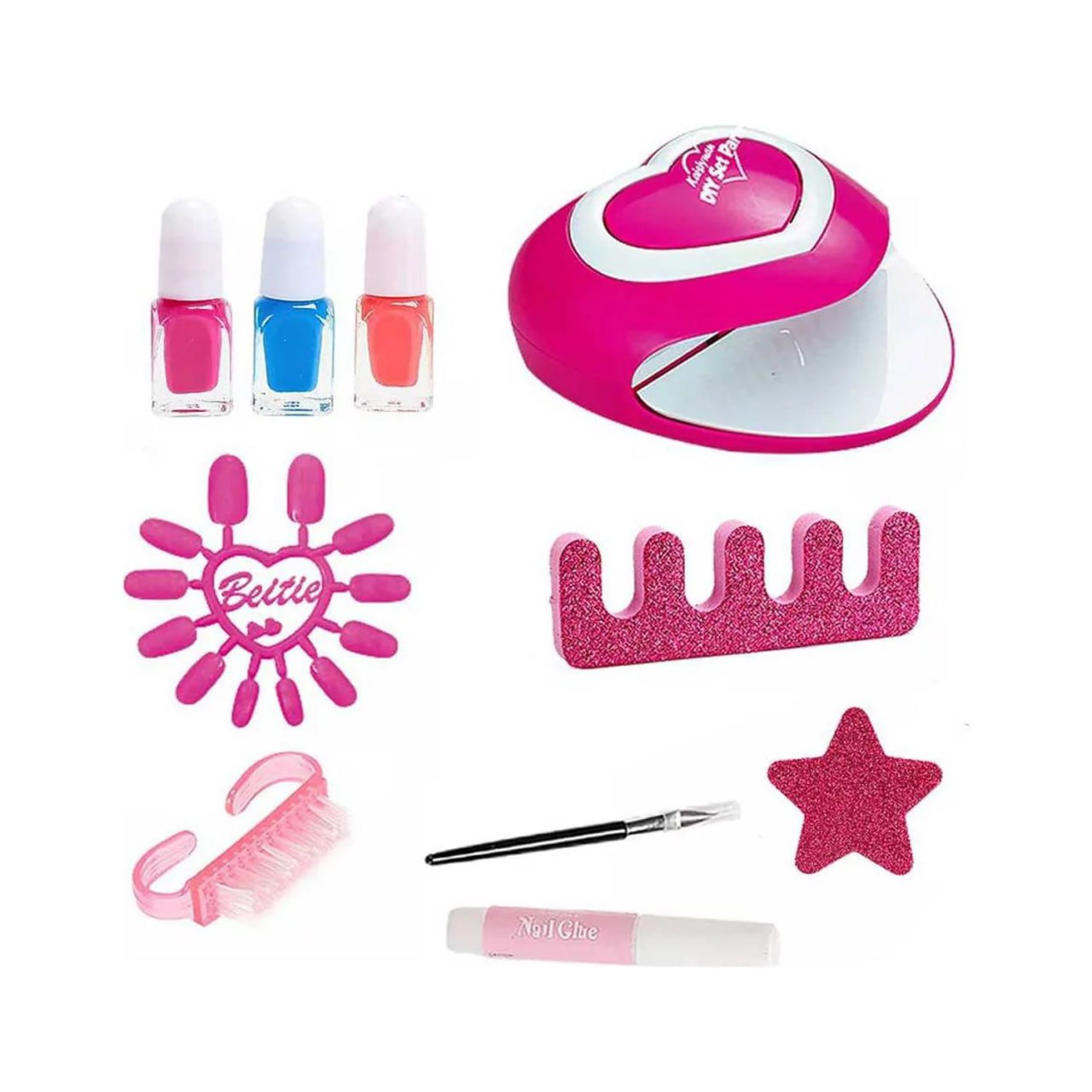 JUEGO ARTE DE UÑAS PARA NIÑAS