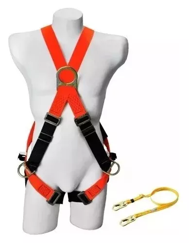Arnés 4 Puntos Y Eslinga De Absorción