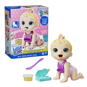 Muñeca Baby Alive Muñeca Hora De Comer Cabello Rubio