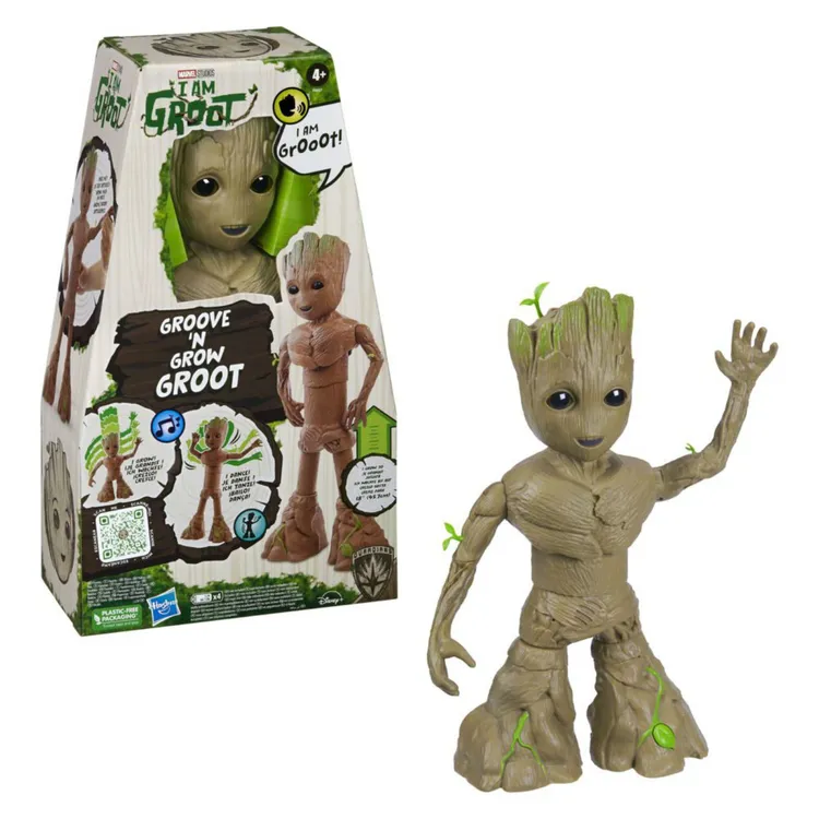 Figura de Acción MARVEL Studios I Am Groot Groove 'N Grow Groot