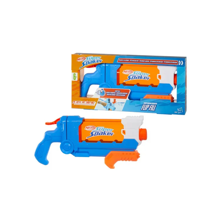 Lanzador de Agua NERF Super Soaker Flip Fill