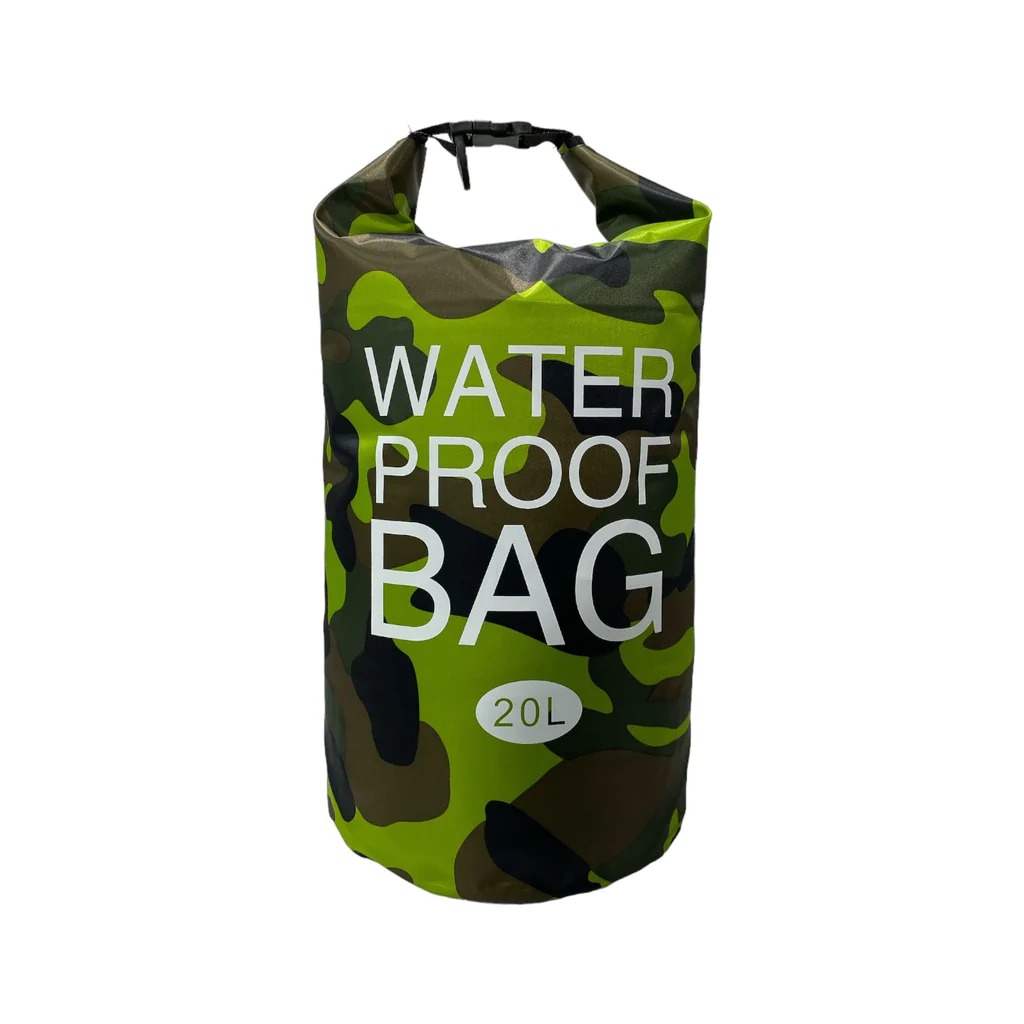BOLSA SECA CAMUFLADA IMPERMEABLE 20L