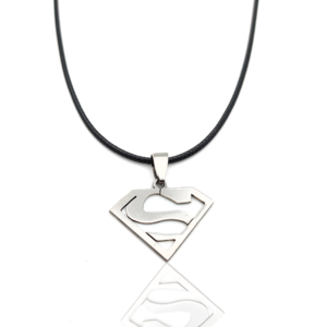 Collar Super Man Dc Acero Heroe Hombre