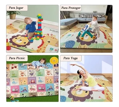 Tapete Plegable Doble Fas Para Bebes - Imagen 2