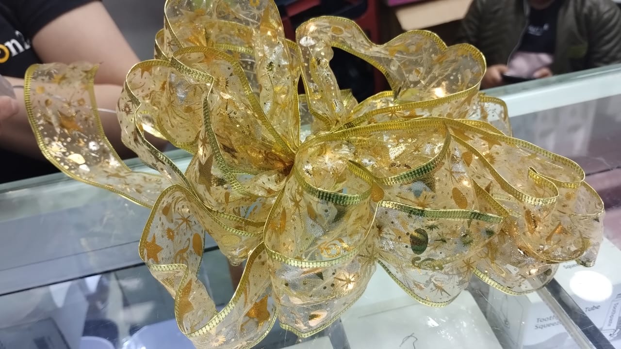 Cinta Navideña Con Luz Led - Imagen 2