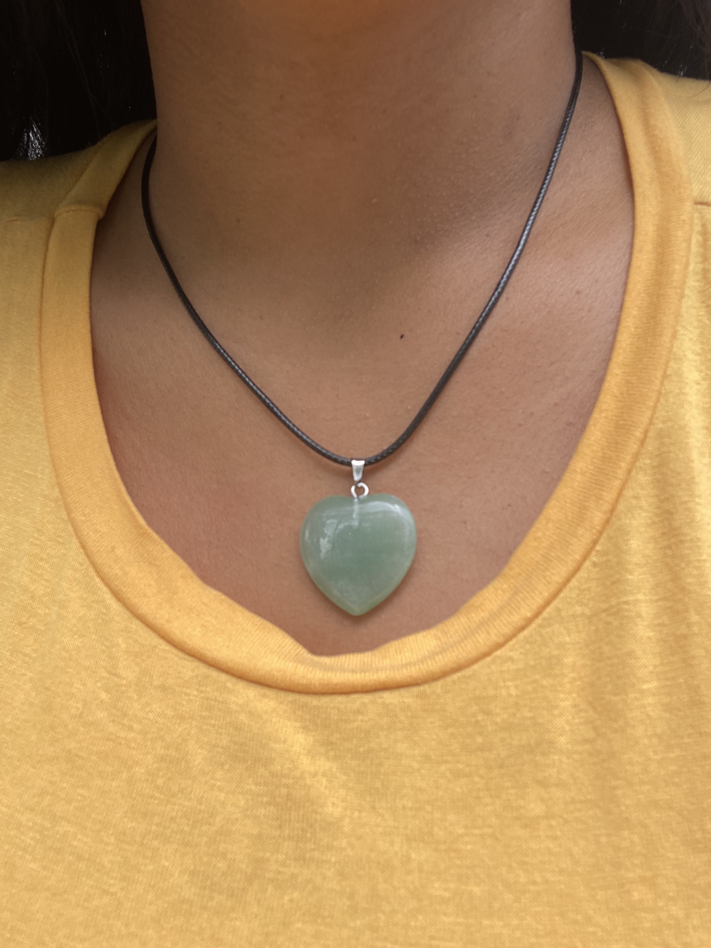 Collar Corazón Aventurina - Imagen 2