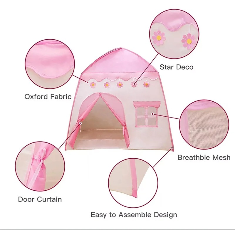 Carpa Casa con luces led