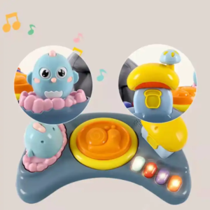 Caminador Para Bebe Interactivo Gris