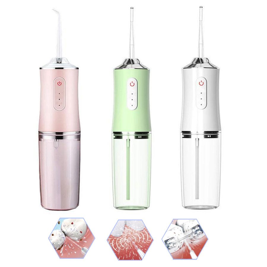 Irrigador Oral Usb De 240 Ml Limpieza De