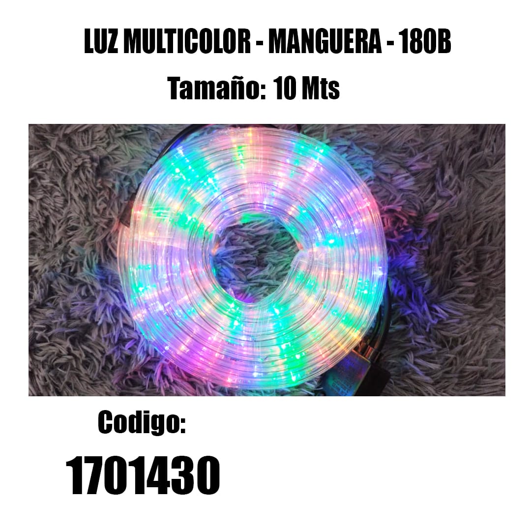 LUZ MANGUERA 10 MTS