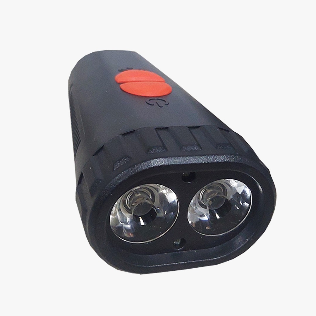 LINTERNA LED CON PITO PARA BICICLETA