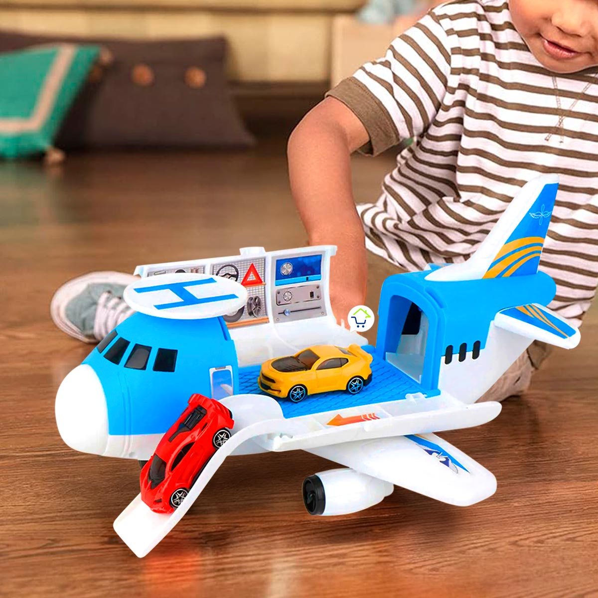 Avion De Carga Juguete Armable P907A - Imagen 2