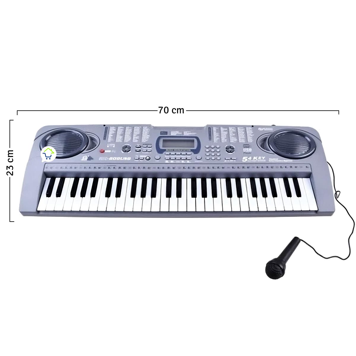 Piano Musical Digital Organeta MQ808USB
