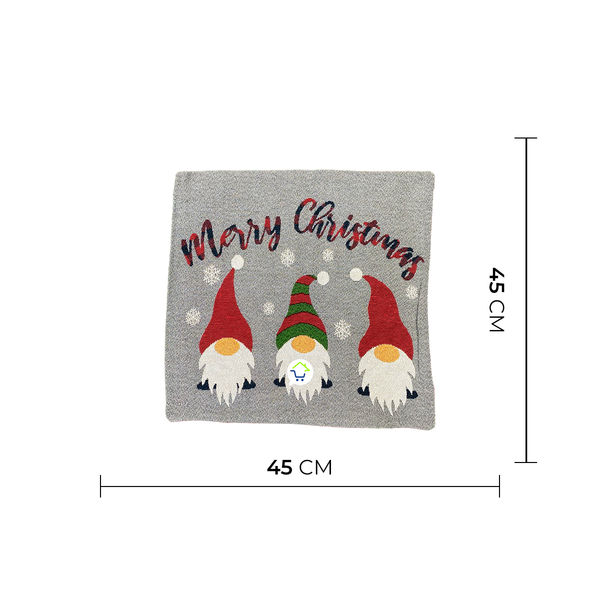 Funda De Cojin Navidad Deco 6220-1