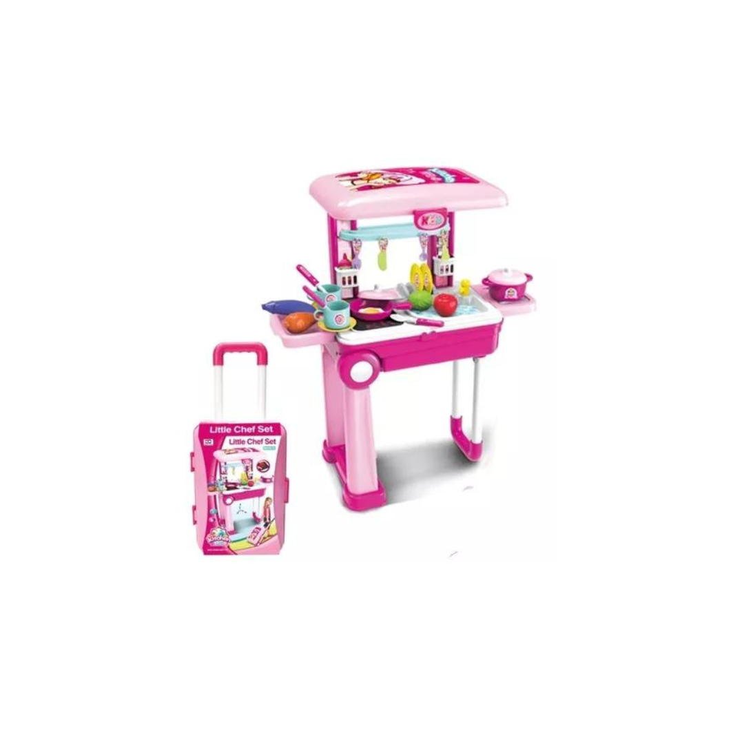 Set De Cocina Infantil Tipo Maleta