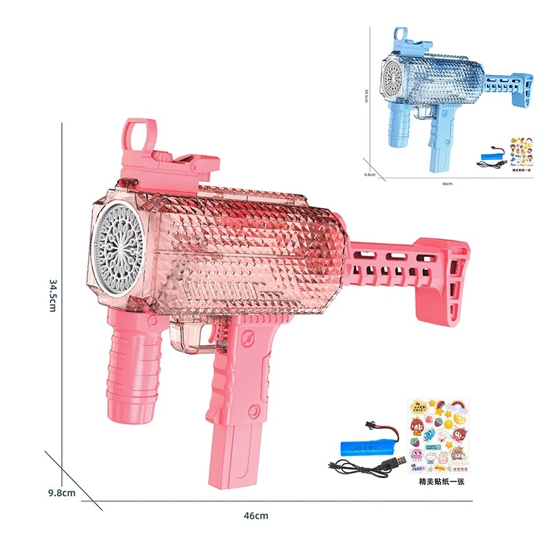 Pistola de Burbuja Recargable