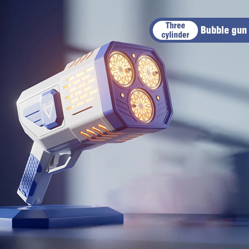 Pistola de burbujas Recargable