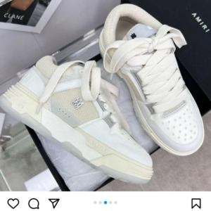 AMIRI GRIS BLANCA