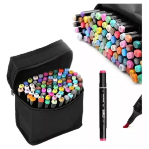 Marcadores De Dibujo X 48 Colores Doble