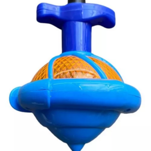 Trompo Luces Nave Espacial Luces Musica