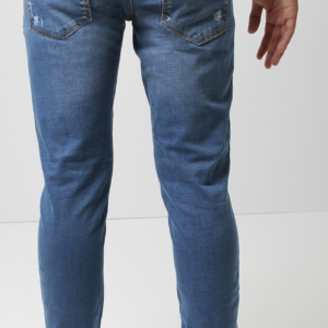 Jeans Clásico Azul Claro Para Hombre