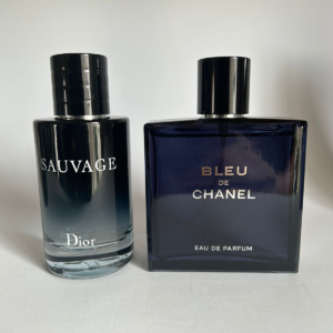 set x2 sauvage + bleu de chanel