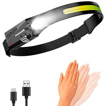 BANDA LINTERNA RECARGABLE CON SENSOR