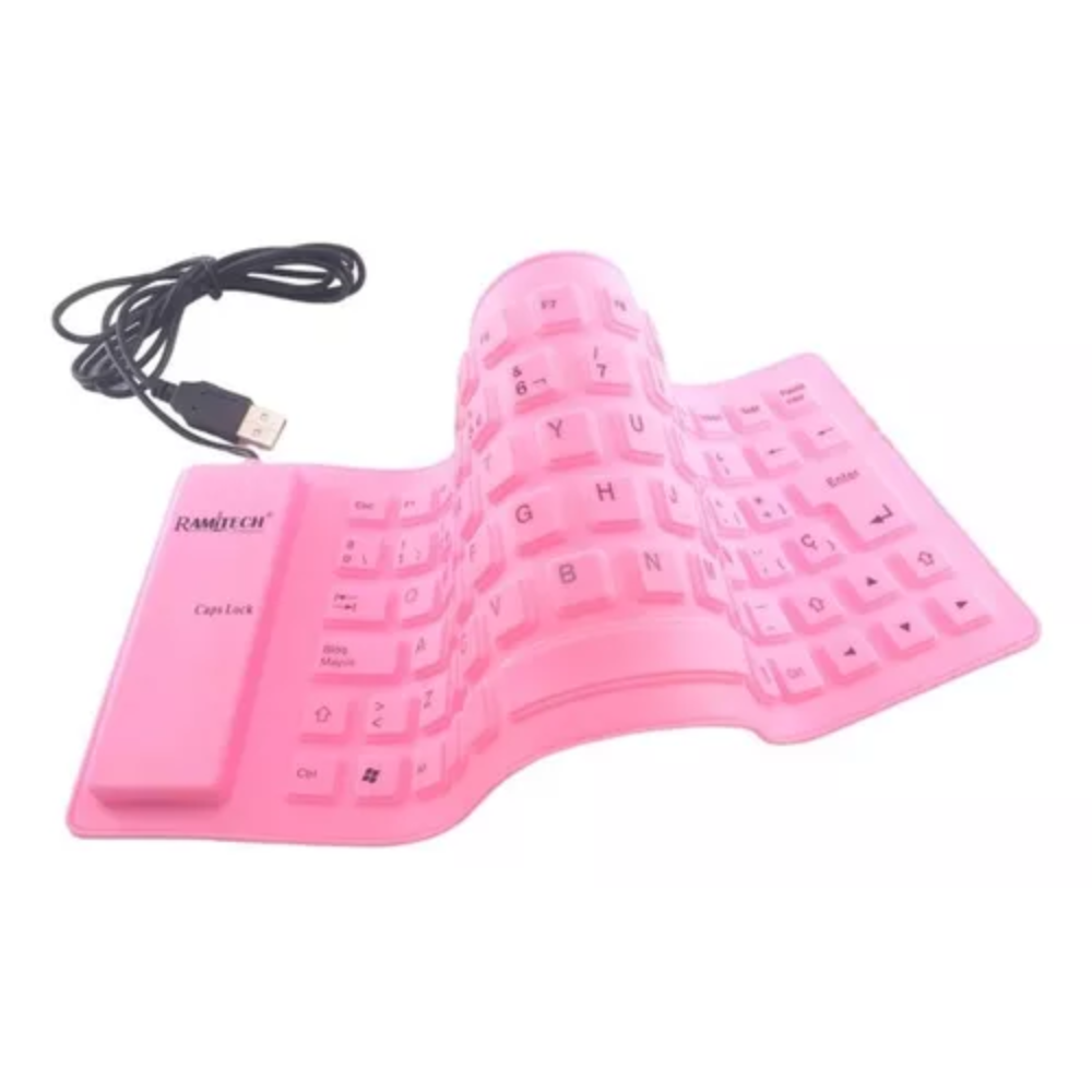 Teclado Flexible Usb Siliconado