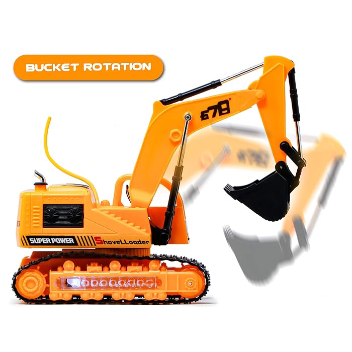 Excavadora R/C Con Linterna