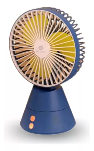 Ventilador recargable con luces