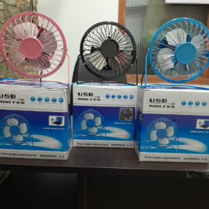 Mini Ventilador Usb Metalico 4"