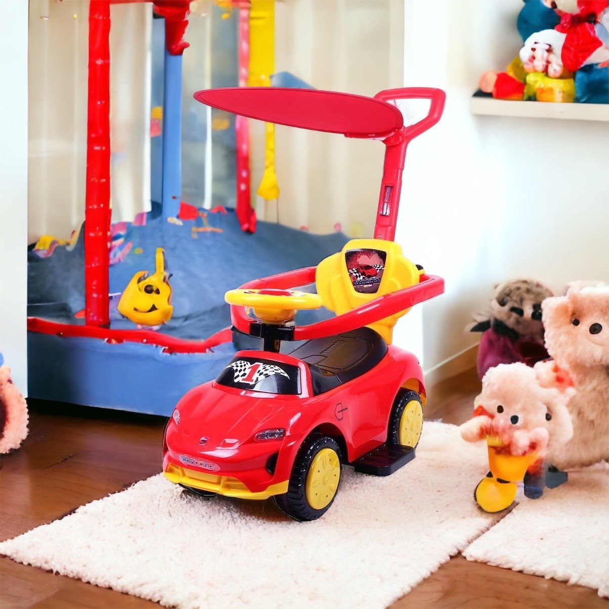 Carro Montable Paseador Ferrari Bebe - Imagen 2