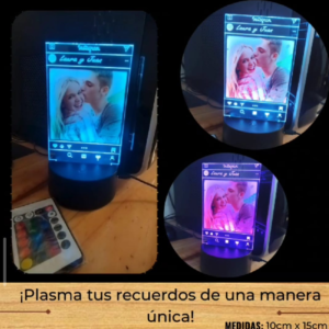 PORTARETRATO CON FOTO PERSONALIZADA