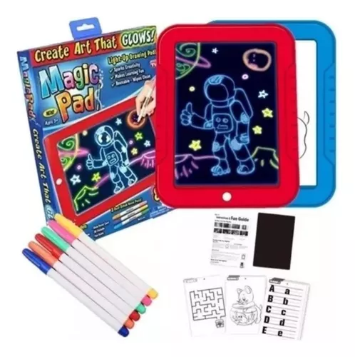 Tablero De Dibujo Con Luz Led Mágico
