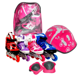 Kit Patines En Linea Ajustables ref :207