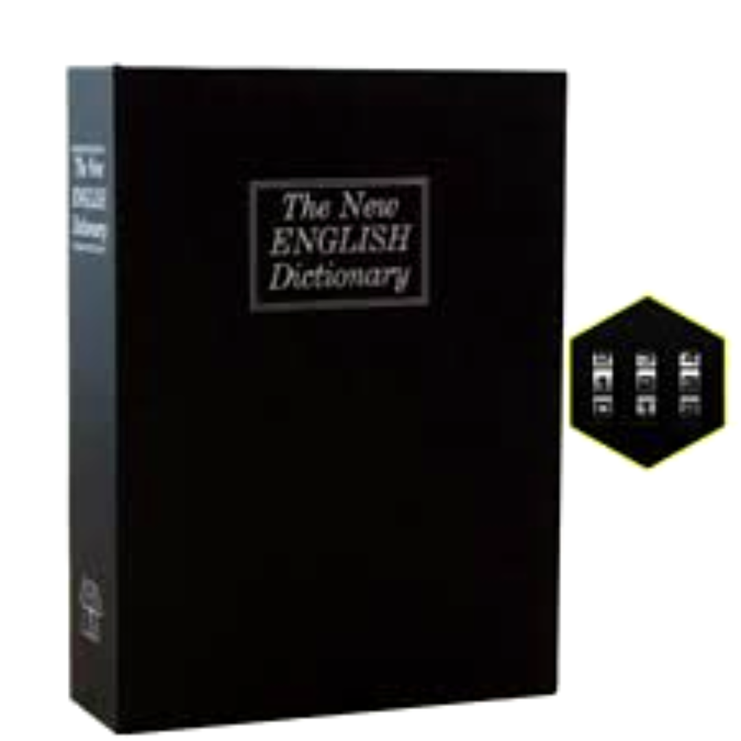 Libro Caja Fuerte Clave Combinación 4 Di - Imagen 2