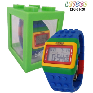 LTG01- RELOJ LEGO CON ESTUCHE