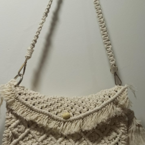 Bolso macramé