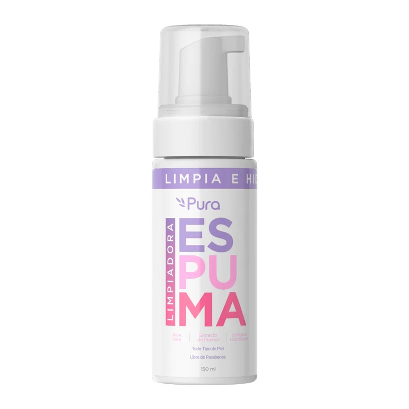 ESPUMA LIMPIADORA FACIAL PURA