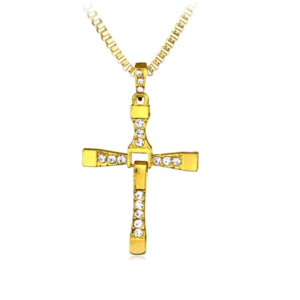 Collar Cadena Cruz De Toretto