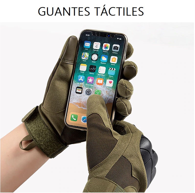 Guantes Para Moto Tactiles Protección - Imagen 2