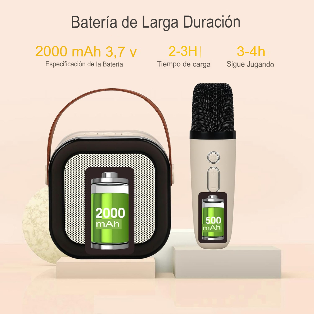BAFLE MP3 KARAOKE 1 MICROFONO